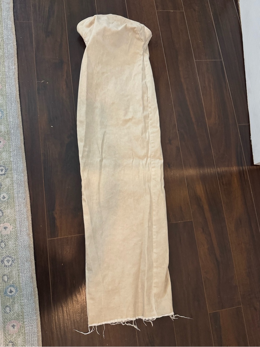 Zara Strapless Maxi Dress